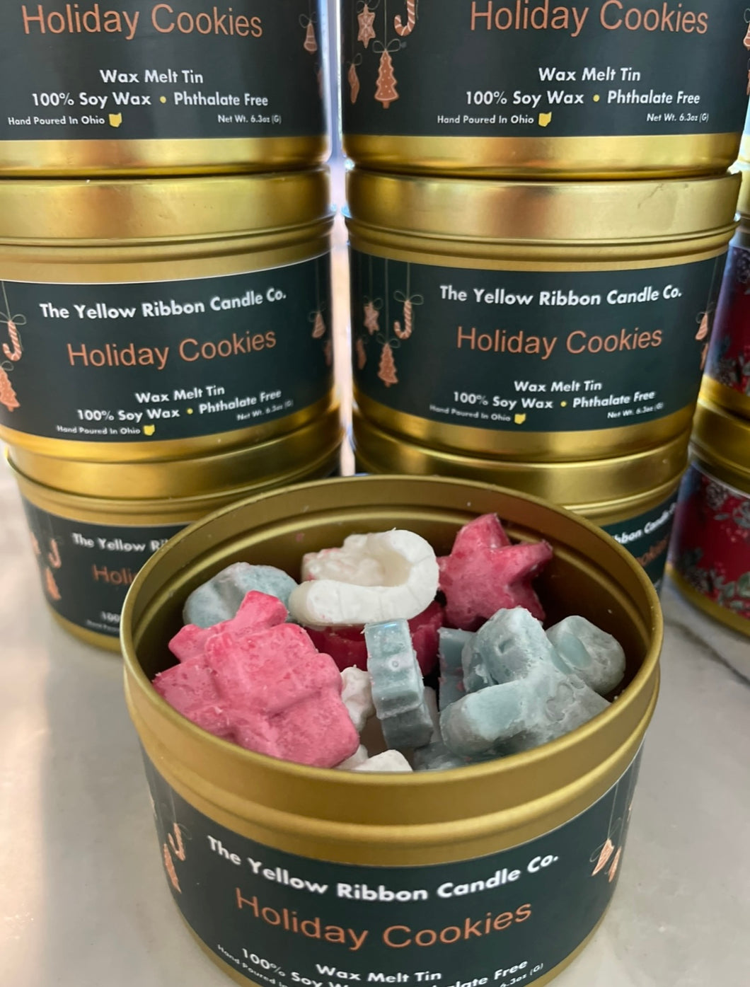 Holiday Cookies Wax Melt Tin