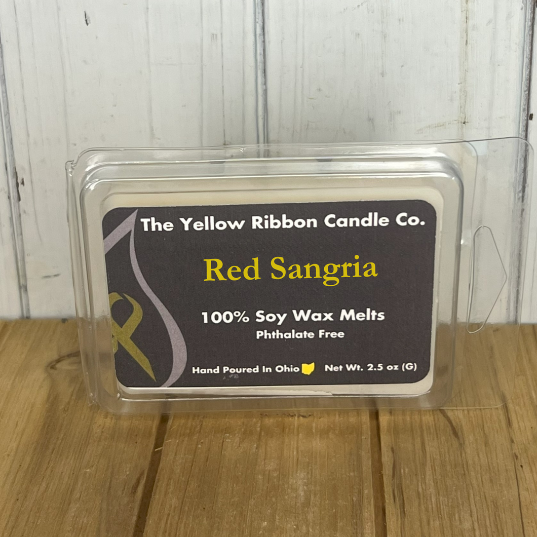 Red Sangria 100% Soy Wax Melts