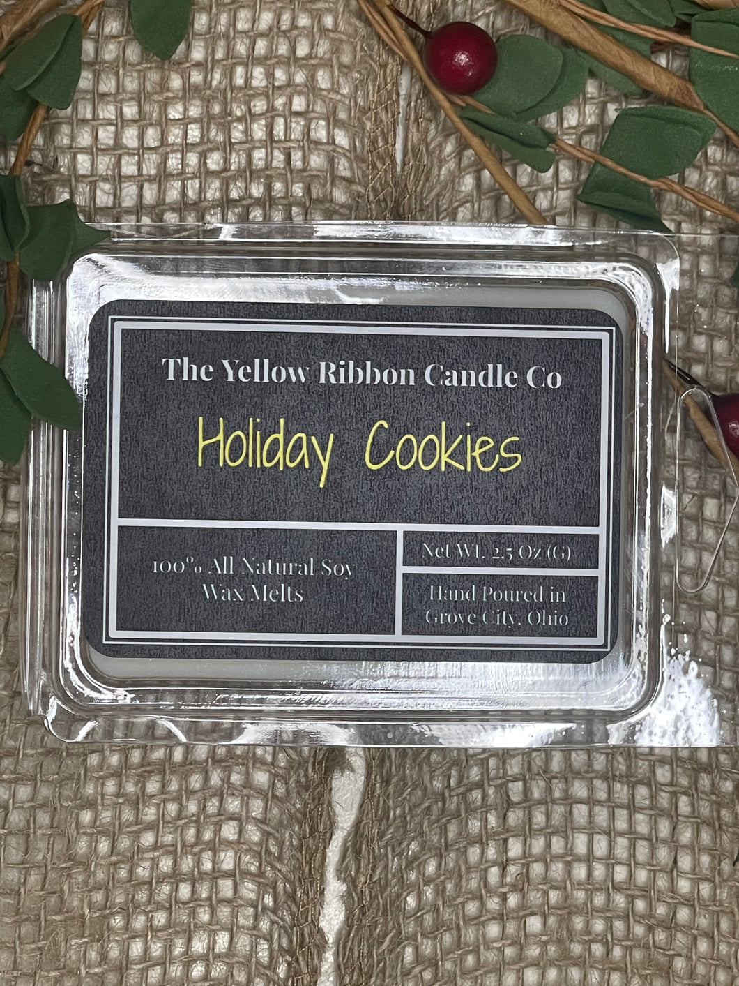 Holiday Cookies 100% Soy Wax Melts