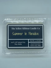 Load image into Gallery viewer, Summer In Paradise 100% Soy Wax Melts
